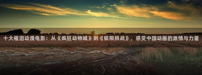 动漫之家漫画网站：十大催泪动漫电影：从《疯狂动物城》到《极限挑战》，感受中国动画的激情与力量